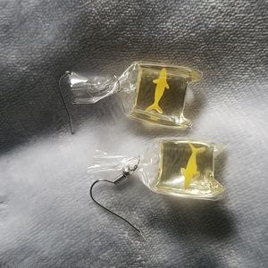 New goldfish earrings 🐠